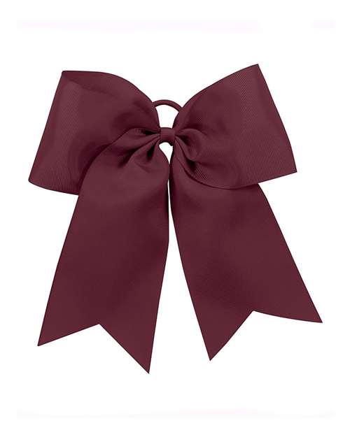 Cheer Hair Bow - Maroon