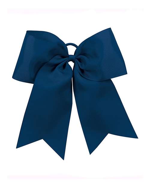 Cheer Hair Bow - Navy