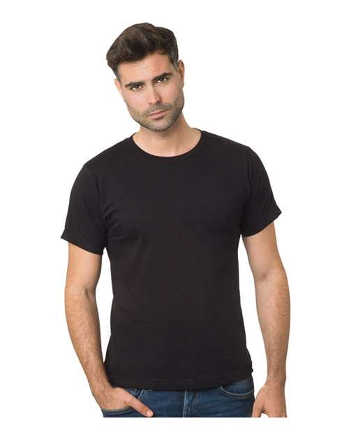 Unisex Fine Jersey T-Shirt - Black