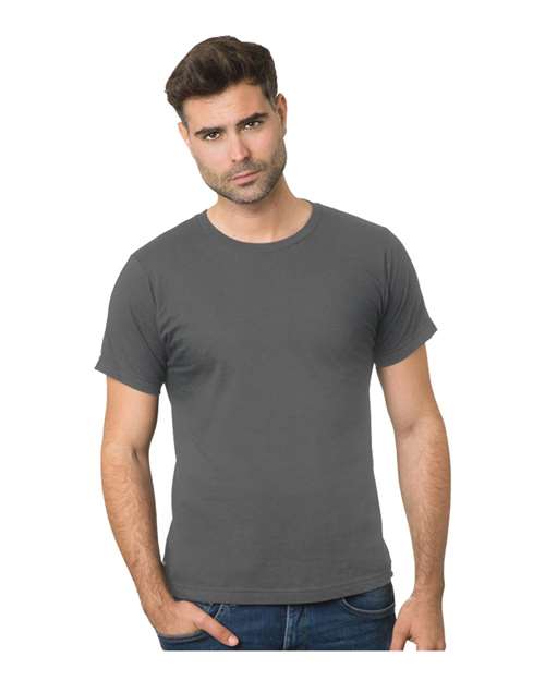 Unisex Fine Jersey T-Shirt - Charcoal