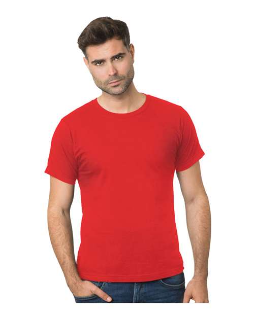 Unisex Fine Jersey T-Shirt - Red