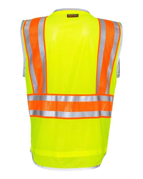 Unisex Premium Brilliant Series® Ultimate Reflective Vest - Lime