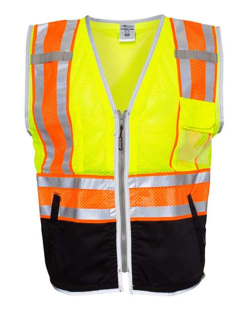 Unisex Premium Brilliant Series® Ultimate Reflective Vest - Lime