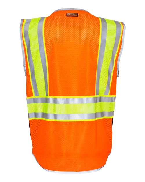 Unisex Premium Brilliant Series® Ultimate Reflective Vest - Orange