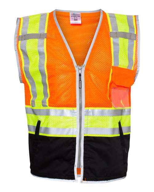 Unisex Premium Brilliant Series® Ultimate Reflective Vest - Orange