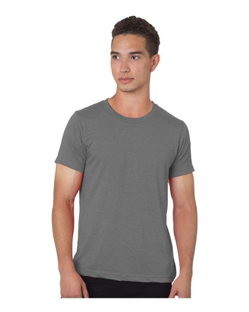 Unisex 50/50 Fine Jersey T-Shirt - Heather Charcoal