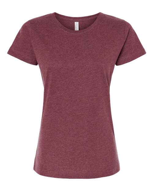 Women's Fine Jersey Tee - Vintage Burgundy