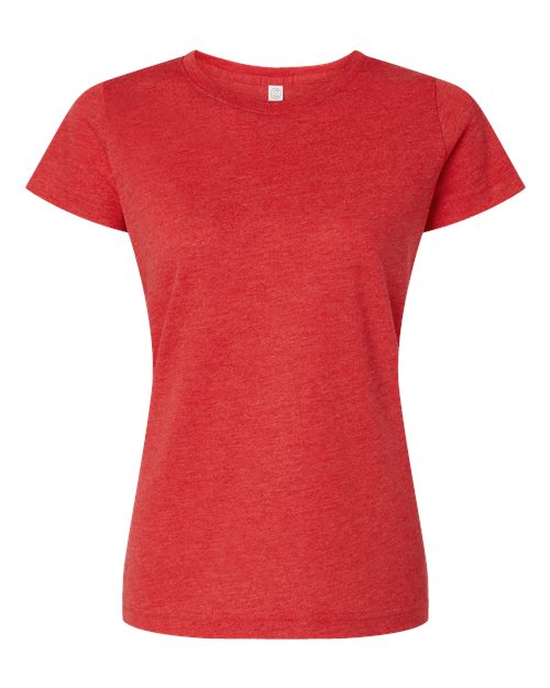 Women's Fine Jersey Tee - Vintage Red
