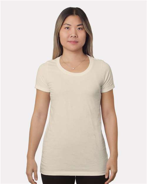 Women's Fine Jersey T-Shirt - Cream