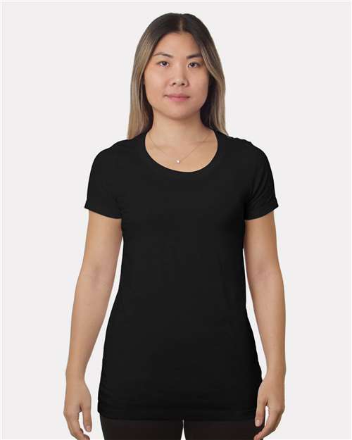 Women's Fine Jersey T-Shirt - Black