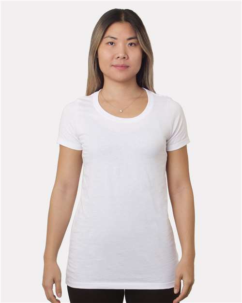 Women's Fine Jersey T-Shirt - White