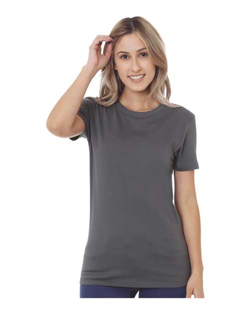 Women's Fine Jersey T-Shirt - Charcoal