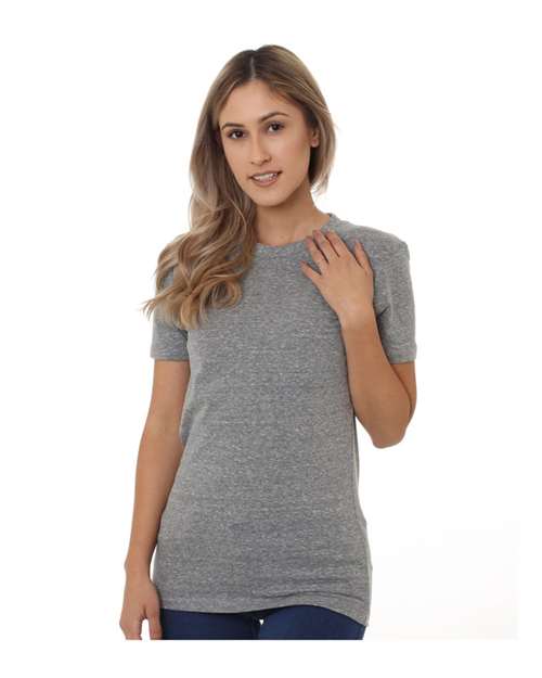 Women's USA-Made Triblend T-Shirt - Tri Athletic Grey