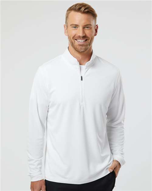 Men's Ultimate365 Lightweight Quarter-Zip Pullover - White