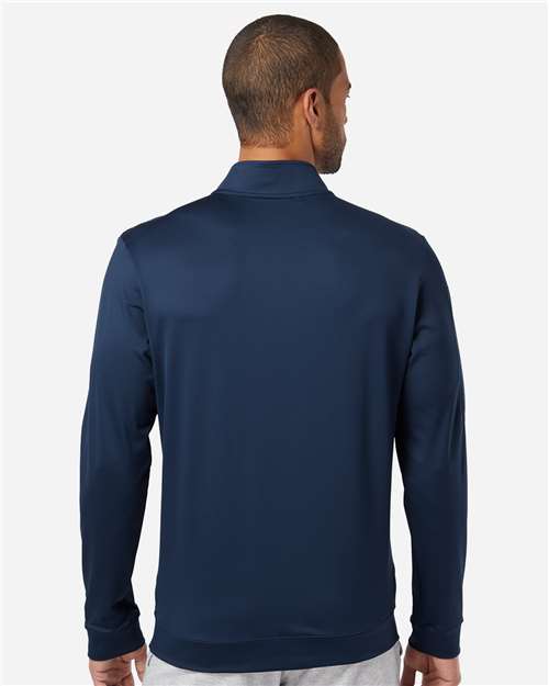 Men's Textured Quarter-Zip Pullover - Collegiate Navy