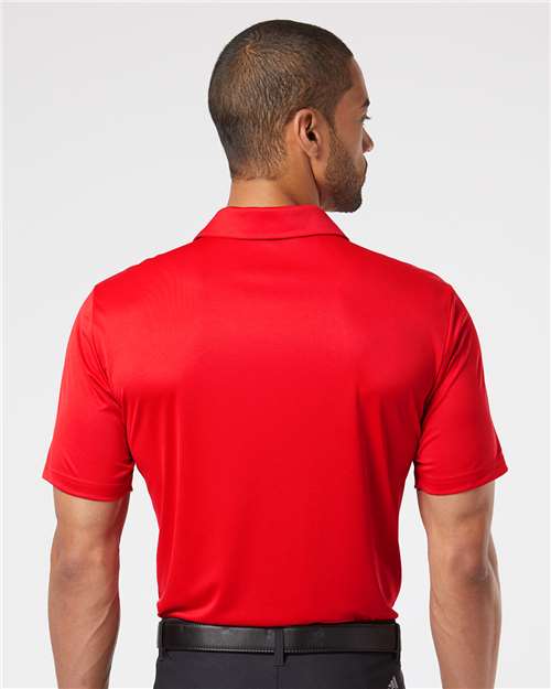 Men's 3-Stripes Chest Polo - Collegiate Red/ Black