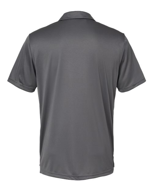 Men's 3-Stripes Chest Polo - Grey Five/ Black