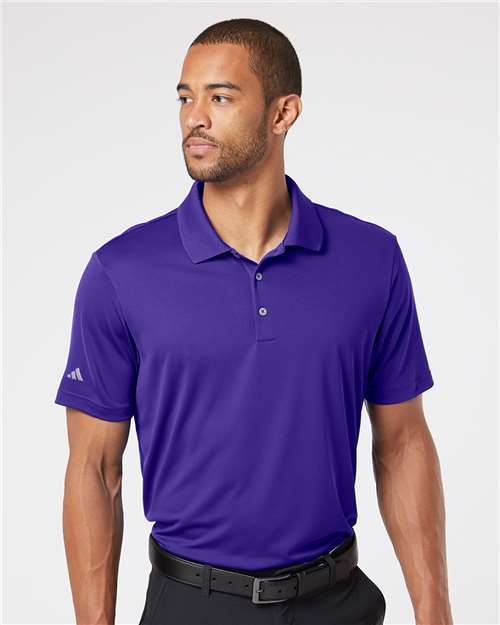Men's Performance Polo - Collegiate Purple