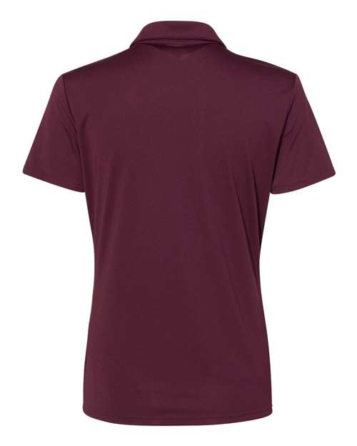 Women's Performance Polo - Maroon