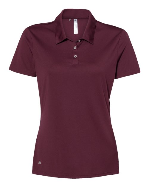 Women's Performance Polo - Maroon