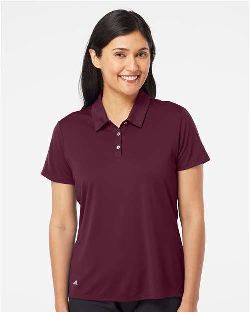 Women's Performance Polo - Maroon