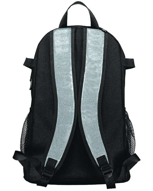 All Out Glitter Backpack - Silver Glitter/ Black