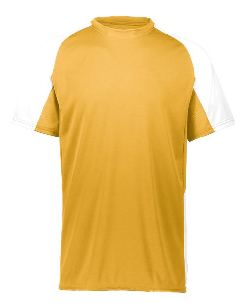 Youth Cutter Jersey - Athletic Gold/ White