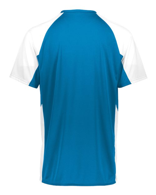 Youth Cutter Jersey - Power Blue/ White