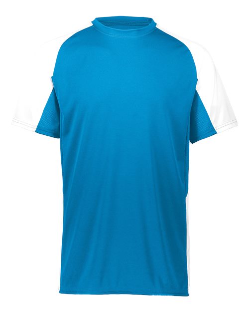 Youth Cutter Jersey - Power Blue/ White