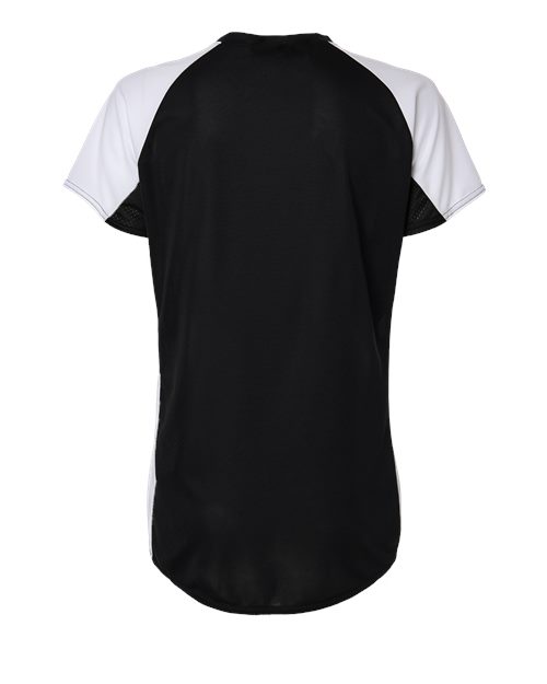 Women's Cutter Jersey - Black/ White