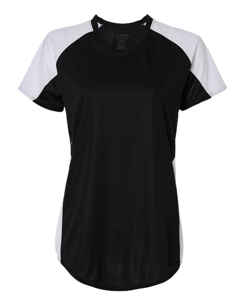 Women's Cutter Jersey - Black/ White