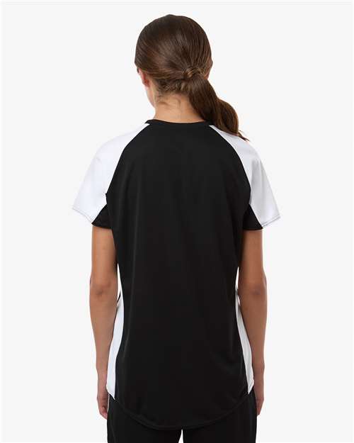 Women's Cutter Jersey - Black/ White