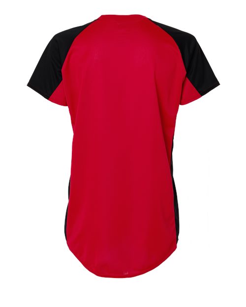 Women's Cutter Jersey - Red/ Black