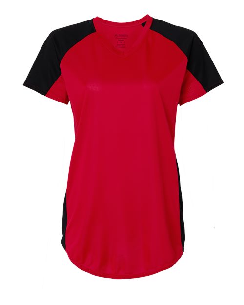 Women's Cutter Jersey - Red/ Black