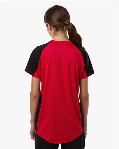 Women's Cutter Jersey - Red/ Black