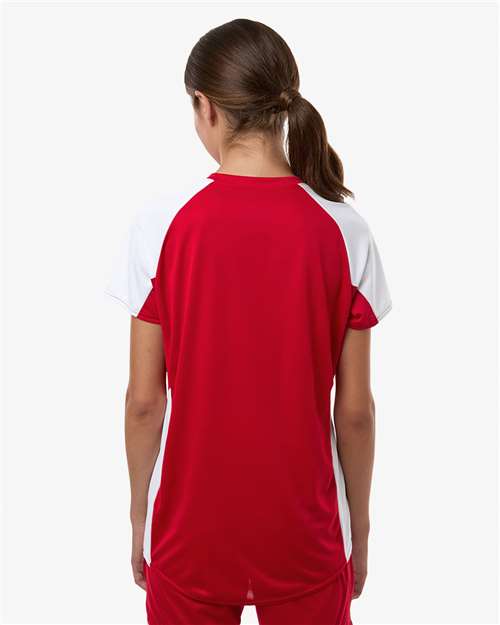 Women's Cutter Jersey - Red/ White