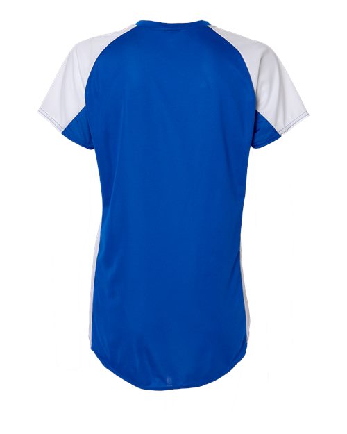 Women's Cutter Jersey - Royal/ White