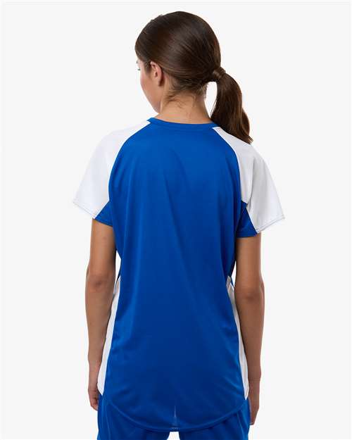 Women's Cutter Jersey - Royal/ White