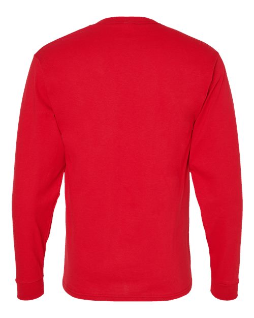 Essential-T Long Sleeve T-Shirt - Athletic Red