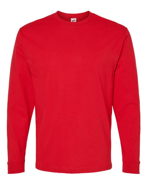 Essential-T Long Sleeve T-Shirt - Athletic Red