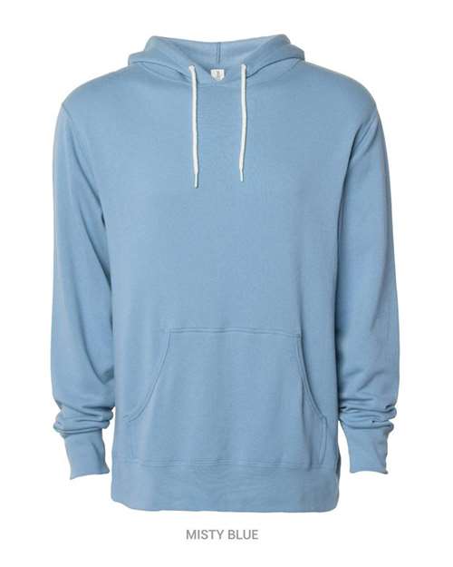 Unisex Lightweight Hooded Sweatshirt - Misty Blue