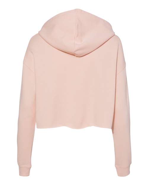 Women’s Lightweight Crop Hooded Sweatshirt - Blush