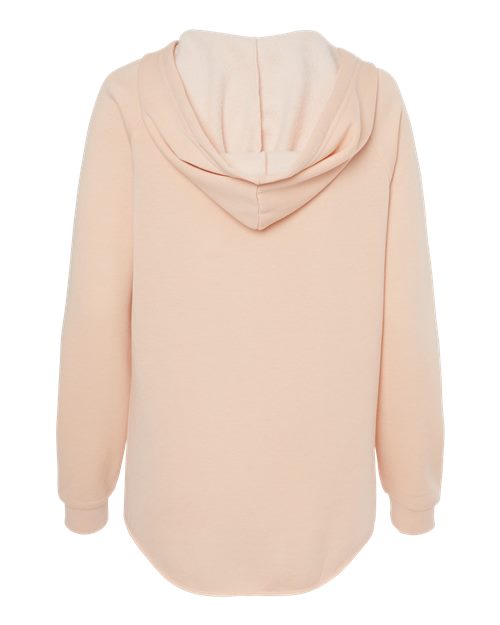Women’s Lightweight California Wave Wash Hooded Sweatshirt - Blush