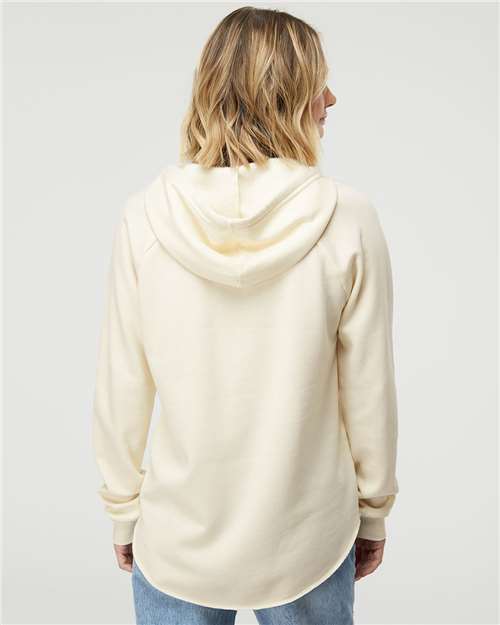 Women’s Lightweight California Wave Wash Hooded Sweatshirt - Bone