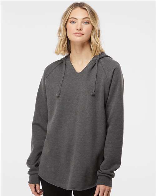 Women’s Lightweight California Wave Wash Hooded Sweatshirt - Shadow