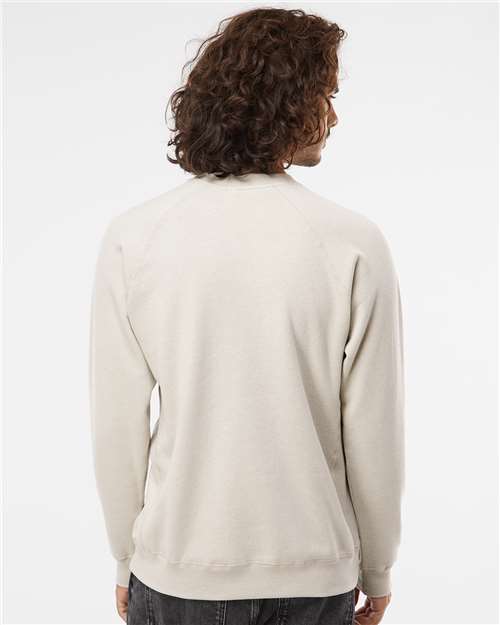 Unisex Special Blend Raglan Crewneck Sweatshirt - Stone Heather