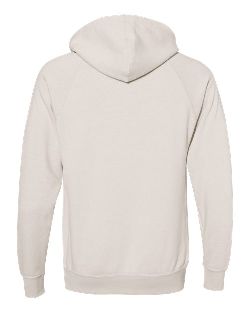 Unisex Special Blend Raglan Hooded Sweatshirt - Stone Heather
