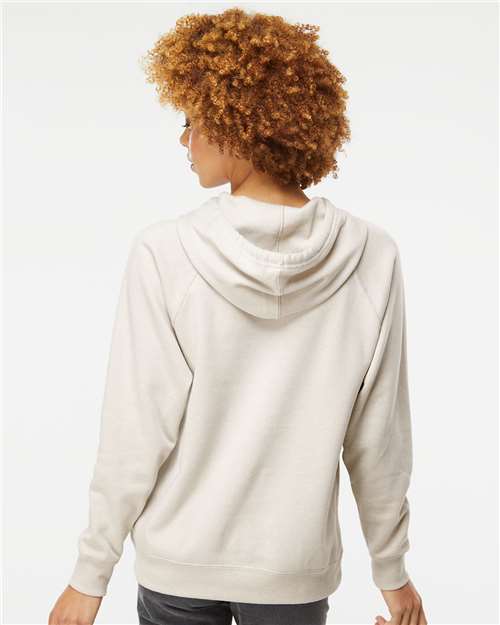 Unisex Special Blend Raglan Hooded Sweatshirt - Stone Heather