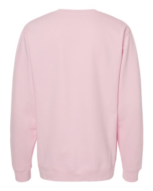 Unisex Midweight Crewneck Sweatshirt - Light Pink