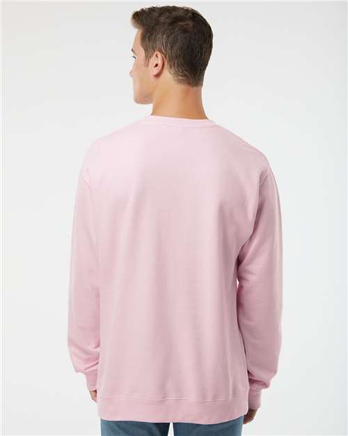 Unisex Midweight Crewneck Sweatshirt - Light Pink